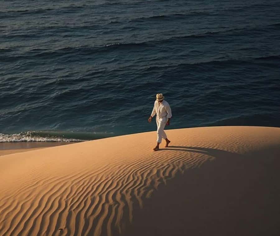 Doha: Night Inland Sea Desert Safari with Full Activities - Night Desert With the Inland Sea at Moonlight