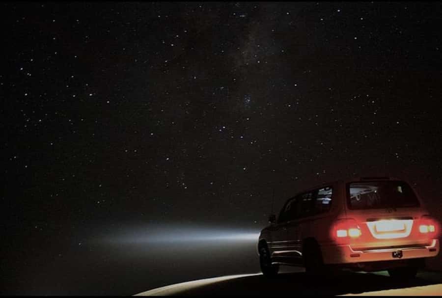 Doha: Night Safari with Dune Bashing and Camel Ride - Guide energy is the difference maker: Rakan, Mask, and Nasser