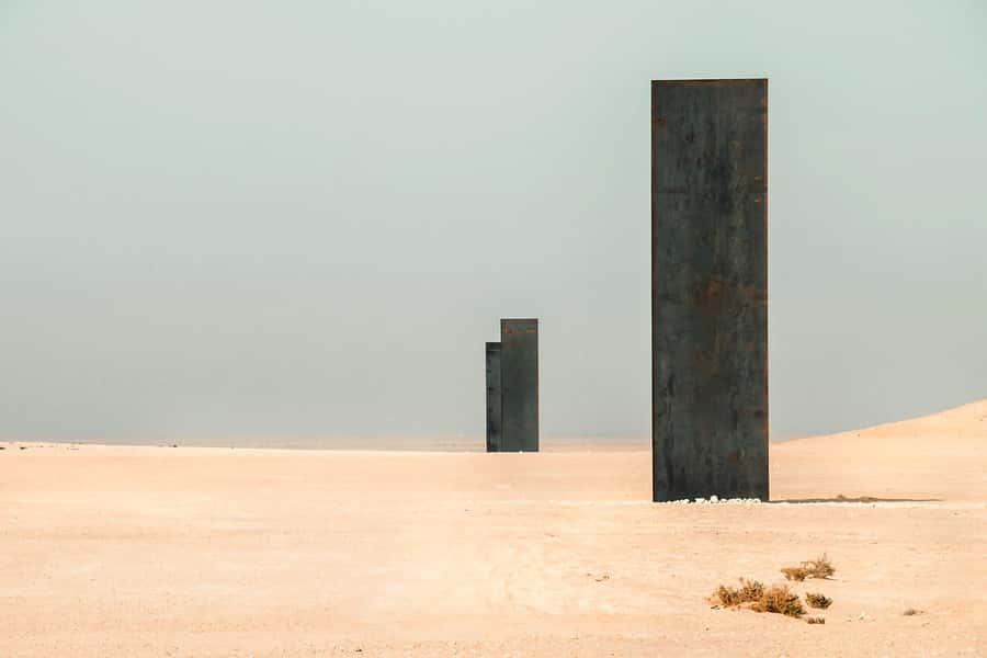 Doha: North and West of Qatar Private Combo Tour - Mushroom Rock Formation: A Quiet Geological Moment