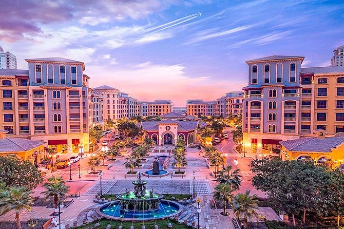 Doha: Pearl Island Food Tour - 7 Tastings, AC Vehicle - Stop 2: Qanat Quartier and shawarma as your first real bite