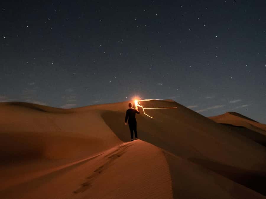 Doha: Private Desert Safari at Night with Stargazing - Safety and driving style at night, what guides like Khalid and Nawafi do well