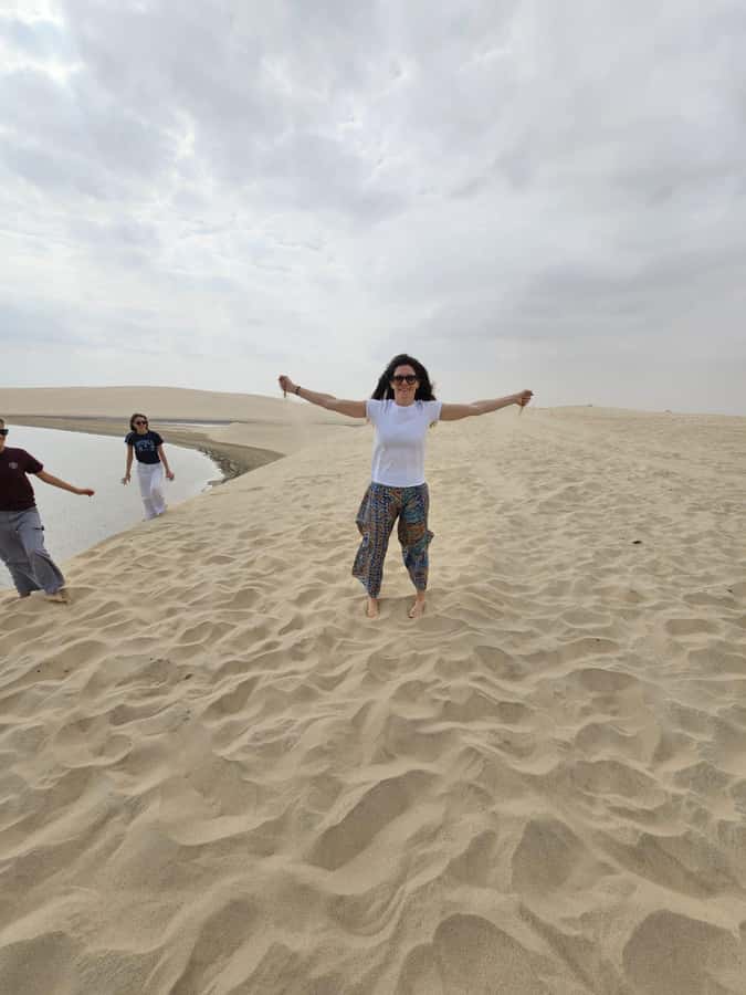 Doha:Private Desert Safari, Falcon, Sandboarding,inland sea - Falcon pictures are the reason to keep your camera ready