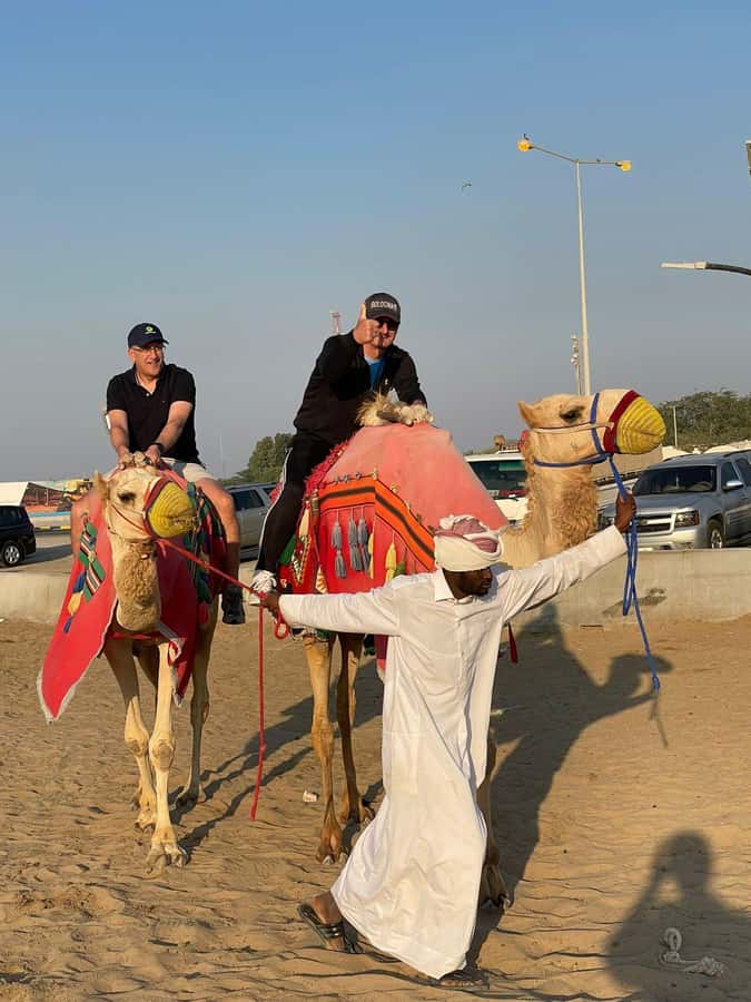 Doha Private Desert Safari, inland sea, sand boarding - Getting Picked Up in Doha, Then Settling In for the Ride