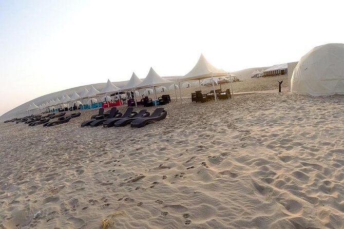 Doha Private Overnight Desert Safari - Overnight Desert Camp: Dinner, Breakfast, Shisha, and Real Qatari Flavor