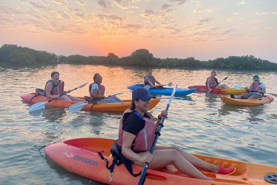 Doha: Private Purple Island Mangroves Kayaking Adventure - Key highlights you will actually feel