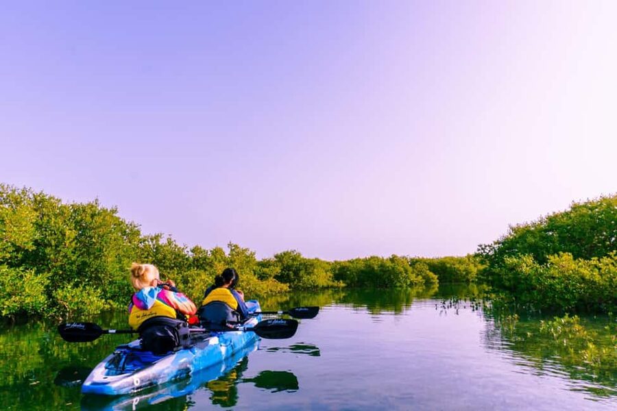 Doha: Private Purple Island Mangroves Kayaking Adventure - The 45-minute SUV ride from Doha to Al Khor, and the smart part about timing