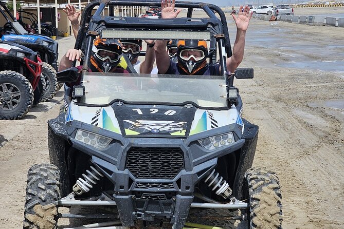 Doha Qatar ATV Quad Bike Buggy Dune Bashing and Camel Ride - Sealine Beach riding: the off-road energy hits fast
