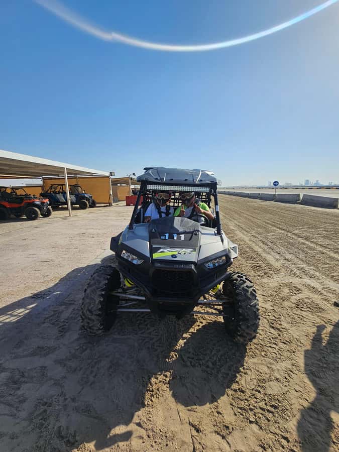 Doha: Quad Bike, Desert Safari, Buggy ride & inland sea tour - Dune bashing in a 4x4: the roller coaster moment