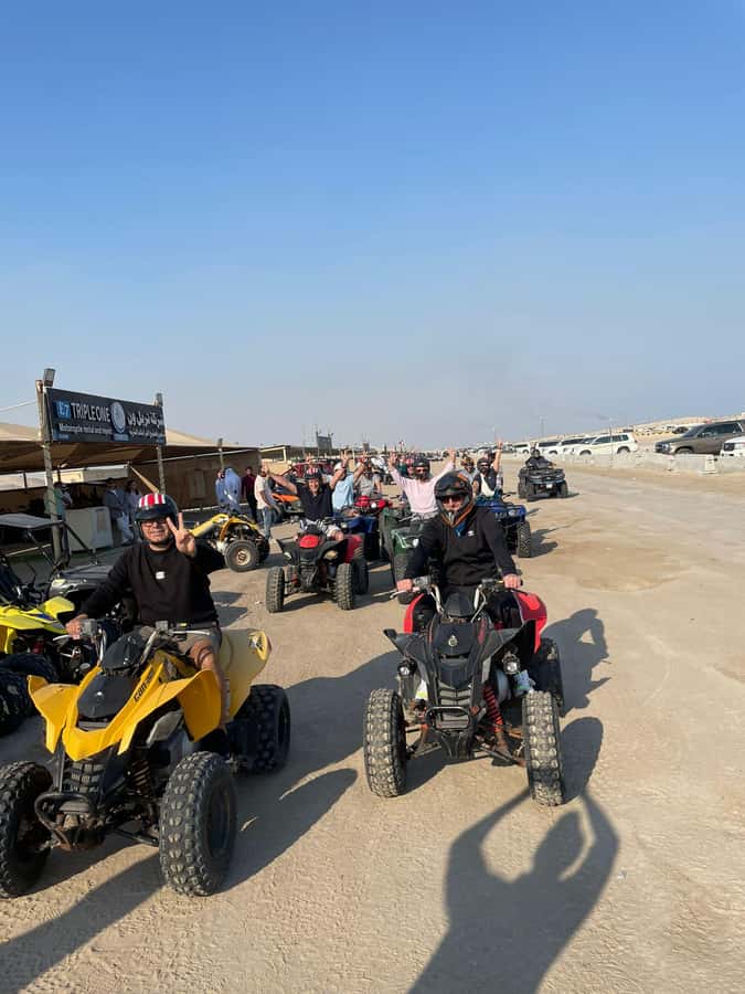 Doha: Quad Bike, Desert Safari, Buggy ride & inland sea tour - Inland Sea viewpoint: where the tour changes mood