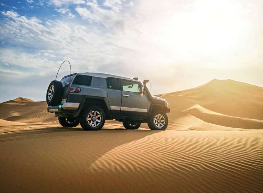 Doha: Relax Desert Safari, Camel Ride, Inland Sea, Swimming - The Safety Briefing That Makes Dune Bashing Feel Manageable