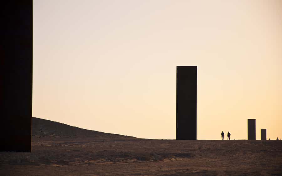 Doha: Richard Serra Sculpture,Mushroom Hill,Camel Race Track - Zekreet Fort Ruins: a UNESCO World Heritage moment you should not rush