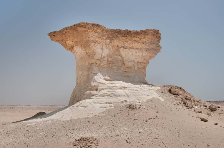 Doha: Richard Serra Sculpture,Mushroom Hill,Camel Race Track - The driving time that matters: what 70 minutes back to Doha feels like