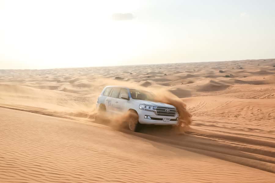Doha: Safari, ATV, Camels, Sandboarding and Inland Sea Tour - Dune Bashing in the Desert: The Part Everyone Remembers