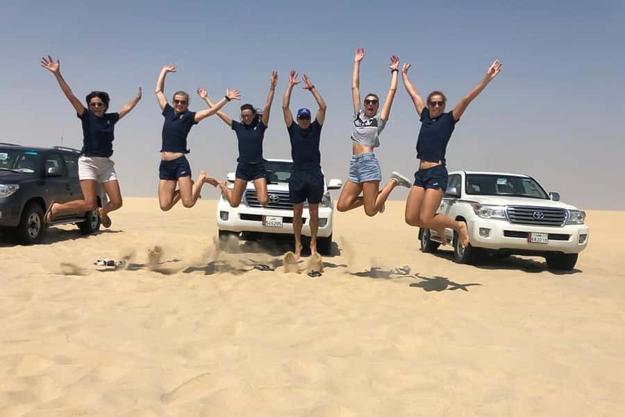 Doha Safari: ATV Ride, Dune Bashing, & Sandboarding Fun - Getting Out of Doha and Into Proper Desert Driving