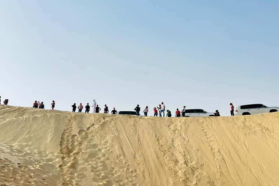 Doha Safari: ATV Ride, Dune Bashing, & Sandboarding Fun - Dune Bashing and Photo Stops at the Inland Sea (Khor al Udiad)
