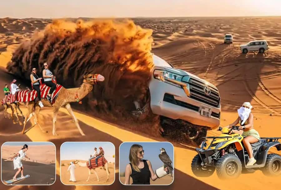 Doha: Safari, Camel Ride, Sand boarding and Inland Sea Tour - Dune bashing: the adrenaline part (and the reason it has safety rules)