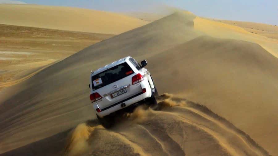 Doha: Safari, Camel Ride, Sandboarding and Inland Sea Tour - Group size and how the tour usually moves
