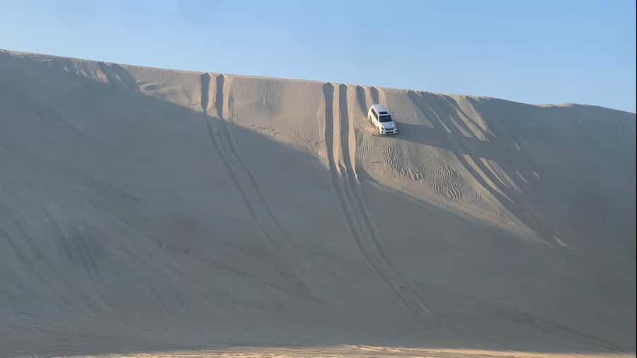 Doha: Safari | Inland Sea Tour | Camel Ride | Sandboarding - The 4x4 pickup, timing, and what to expect on the road