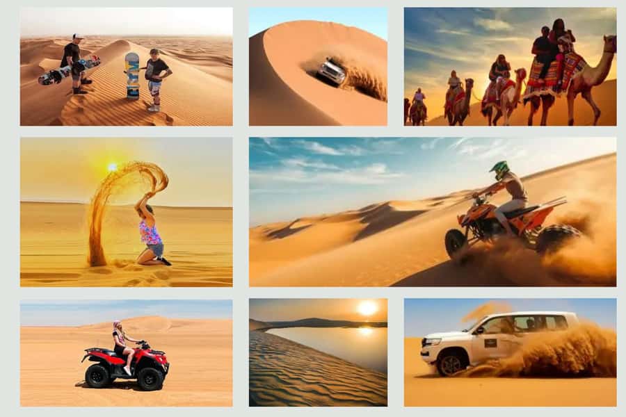 Doha Safari Quadbike, CamelRide, Sandboarding & Inland Sea - How the Hotel Pickup and 4x4 Vehicle Affects Your Whole Day