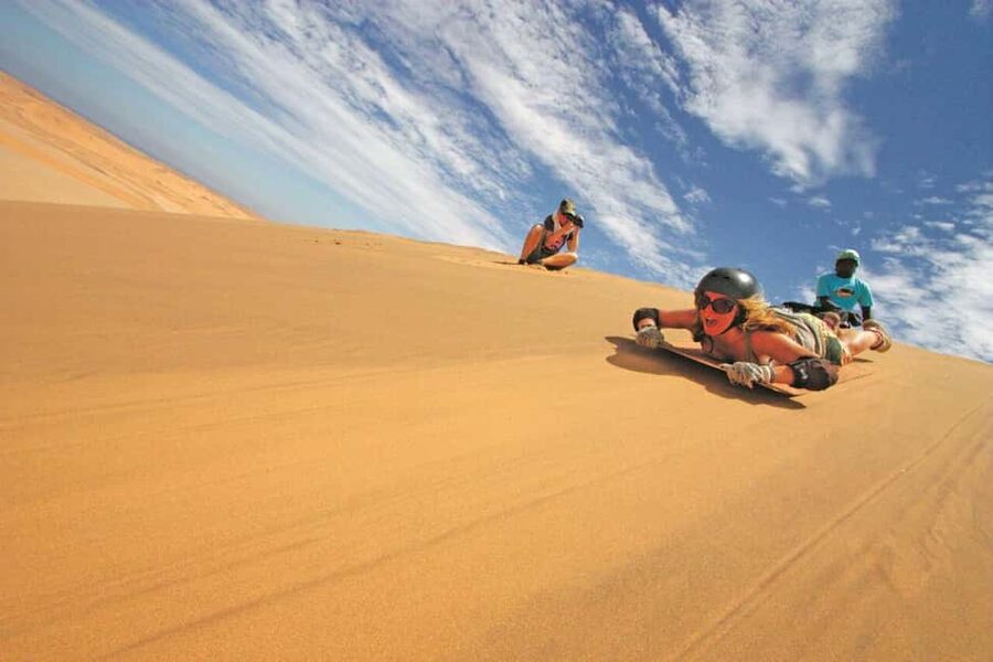 Doha Safari with Camel Ride, Inland Sea & Hotel Transfer - Inland Sea at Khor Al Adaid: the scenic payoff