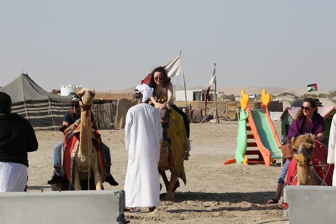 Doha; Sunrise Desert Tour and camel safari 4hrs - Camel safari time, and why it is more than a photo stop