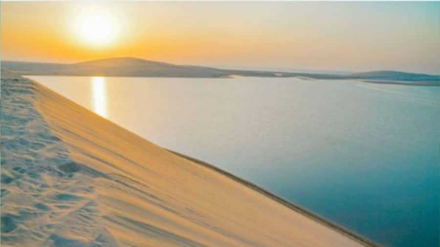 Doha :Sunrise/ Sunset Desert Safari CamelRide & Sandboarding - From Doha pickup to the dunes, you’ll feel the pace change fast