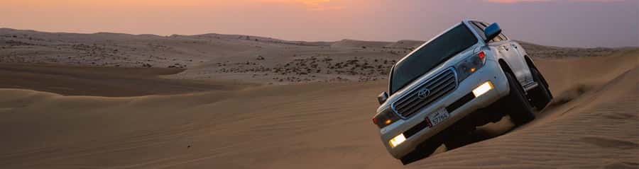 Doha: Thrilling 4x4 Desert Safari, Inland Sea-All Activities - Inland Sea time: seeing the water meet the sand, plus swimming
