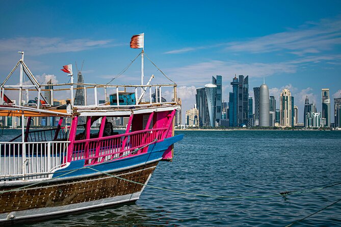 Doha Traditional Dhow Cruise With Corniche Walk - Arabic tea, water, and what to expect onboard