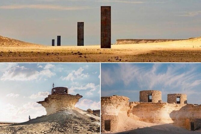 Doha: West Coast Tour Sculpture,Camel Racing Track Rock Formation - Key highlights I’d focus on