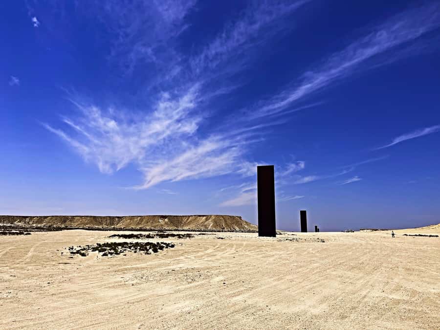 Doha: West Qatar Guided Journey With Pickup & Drop-Off - Beaches and coastal calm on the way back