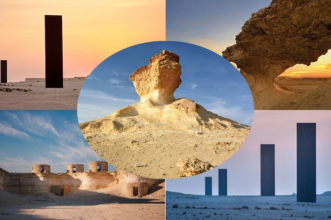 Doha West Qatar Richard Serra Sculpture, Mushroom Rock Tour - Key Things I’d Plan For