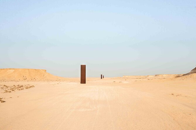 Doha West Qatar Richard Serra Sculpture, Mushroom Rock Tour - Private by Design: Why the Group Style Matters in the Desert