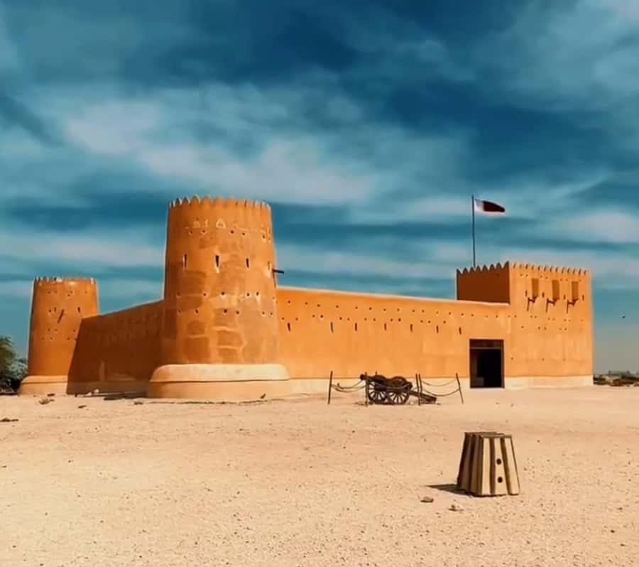Doha: Zubara UNESCO Site, Mangroves & Jumail Village - The drive-out from Doha and the first scenic photo stop