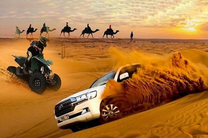 DuneBashing, CamelRide & ATV Bike Desert Safari Experince in Doha - Quick highlights