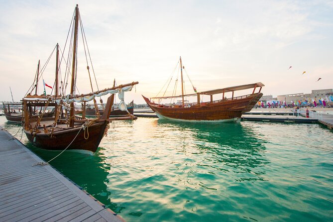Exclusive Doha Private Dhow Cruise & Corniche Walk With Sunset - Key highlights