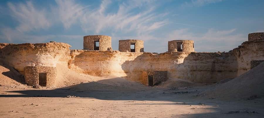 Explore Zekreet: Richard Serra Art & Mushroom Rock Wonders - Brouq Nature Reserve and the Richard Serra sculpture: the main event