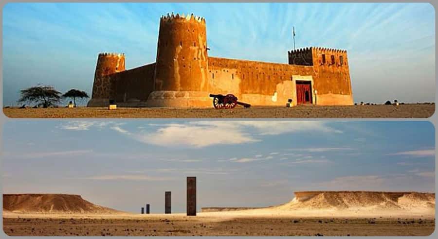 From Doha: Culture & History Qatar Tour to the North & West - Purple Island photo stop, where you get your bearings fast