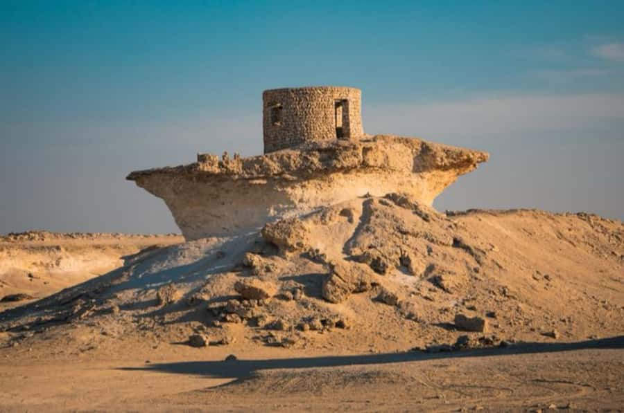 From Doha: Full-Day Tour to Qatar North and West - Camel Racetrack, Purple Island, and those short pauses that actually help