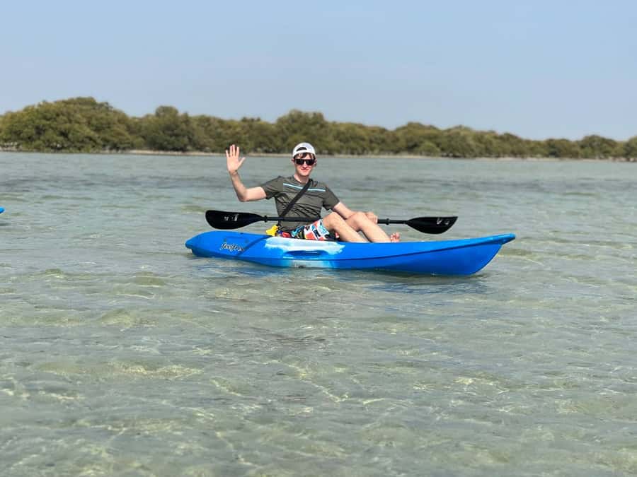 From Doha: Mangroves Kayaking Adventure - Your 2-Hour Flow: Lesson, Paddle, Channels, Then Back