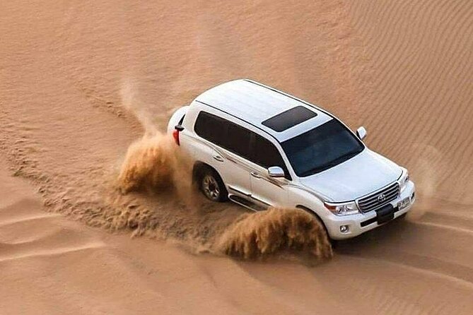 Full Day Desert Safari with Camp Access, Buffet Dinner,Camel Ride - Khor Al Udaid Inland Sea: the UNESCO stop that changes the mood