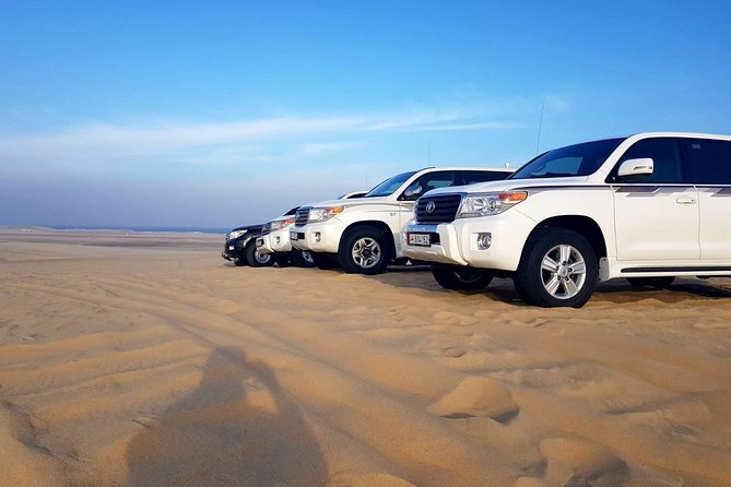 Half Day Desert Safari || Sand Boarding || Camel Ride || Inland Sea Visit || - Sand boarding: short practice, big payoff