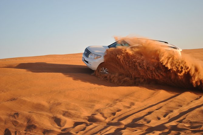 Half Day Desert Safari || Sand Boarding || Camel Ride || Inland Sea Visit || - Inland Sea at Khor al Udaid: dunes up to 40 meters and clear water