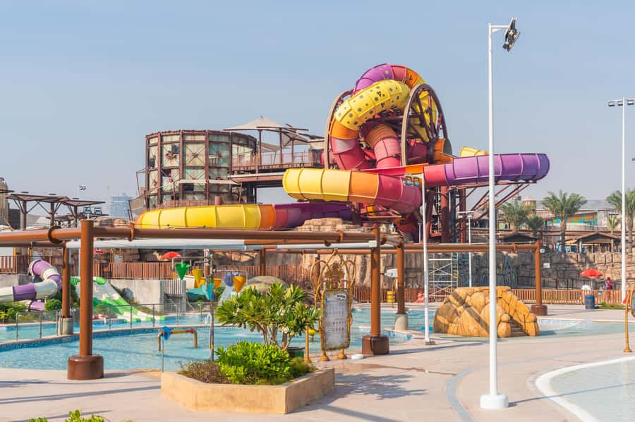 Lusail: Meryal Waterpark Entry Ticket - VR slides and the Entertainment Cave, your smart break from pure water