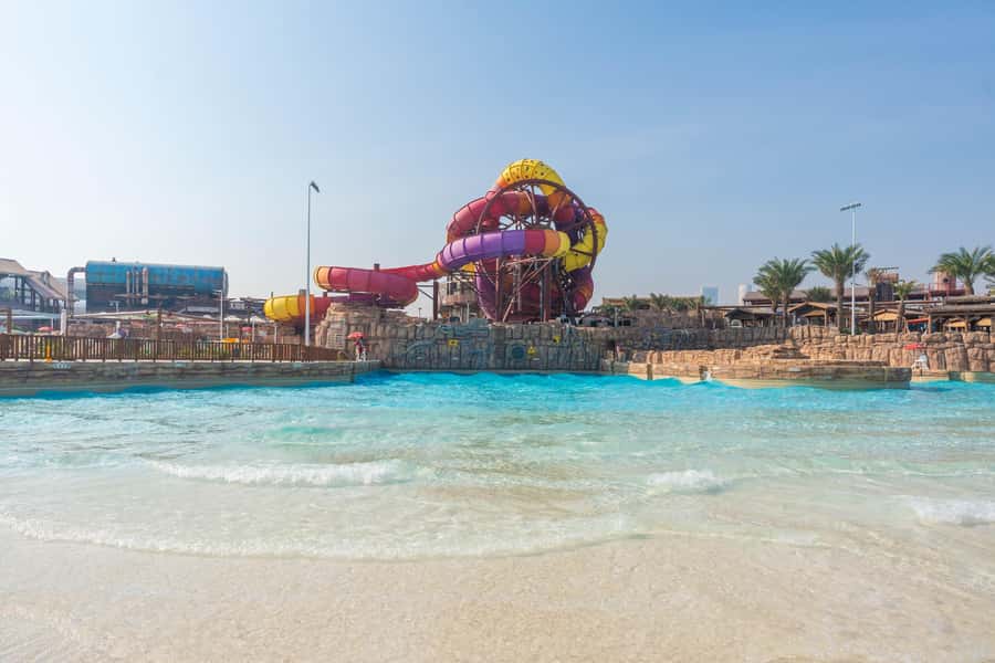 Lusail: Meryal Waterpark Entry Ticket - How the slide mix works: tubes, corkscrew-style thrills, and repeatable fun