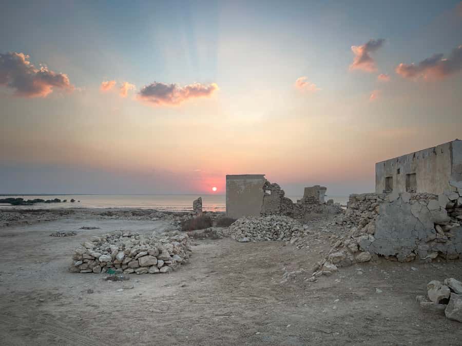 North of Qatar: Olafur Eliasson Exibit, Zubara fort & jumail - Price and value: is $68 a fair deal for this north Qatar loop?