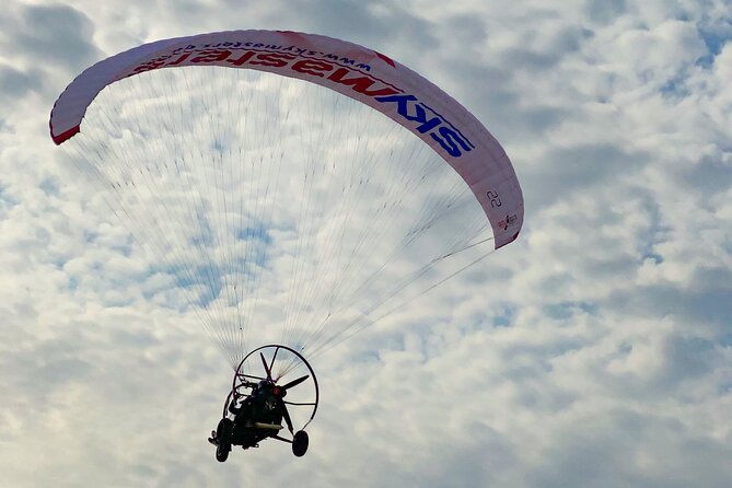 Paratrike Air Tour Doha - Safety, insurance, and the backup gliding wing detail
