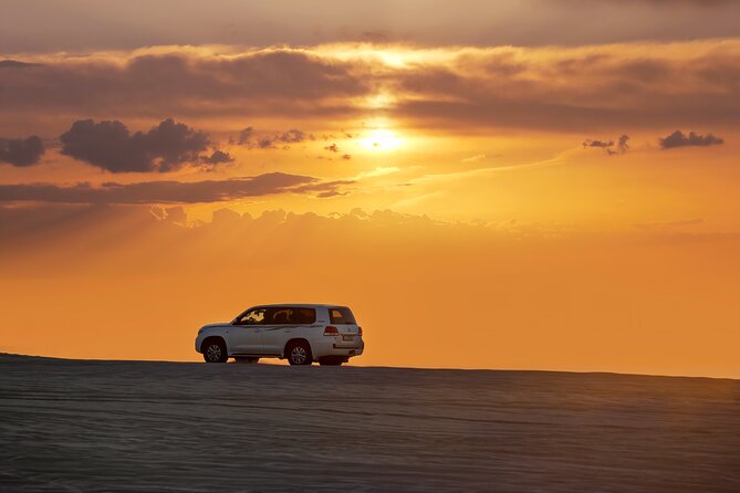Private Desert Safari Fast Track - Sealine Beach: Dune Bashing Plus Optional Camel and Falcon Moments