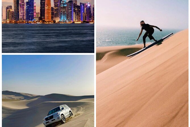 Private Doha City Tour With Desert Safari(Combo) - Stop 2: The Pearl Island, luxury showrooms, and manufactured views