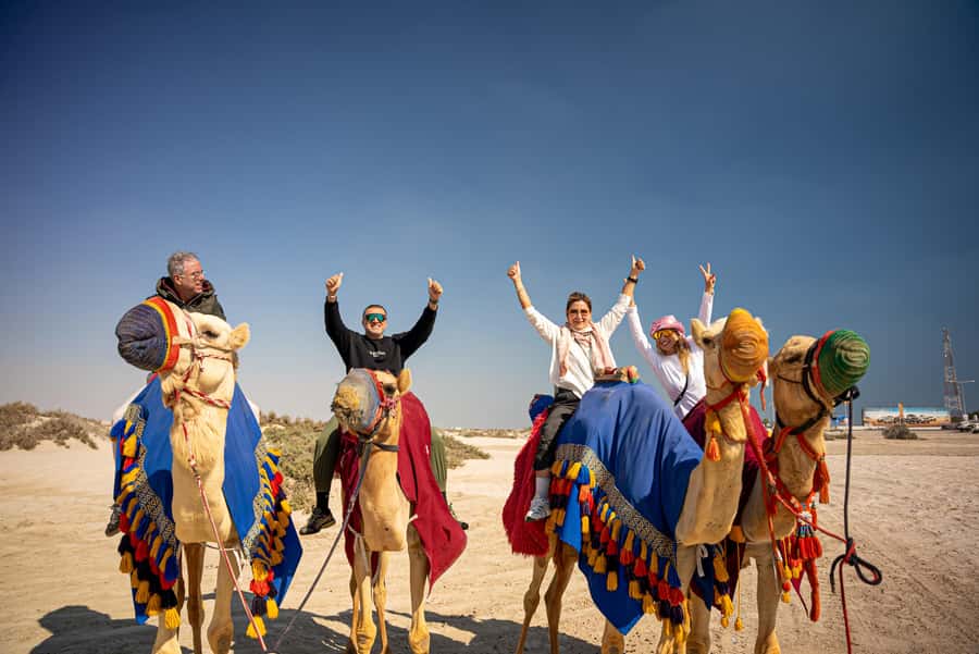 Private Half-Day Desert Safari Tour+Camel Ride - From Doha to Sealine Beach: how the day starts