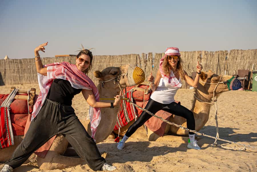 Private Half-Day Desert Safari Tour+Camel Ride - Inland Sea near the Saudi border: the views that make the detour worth it